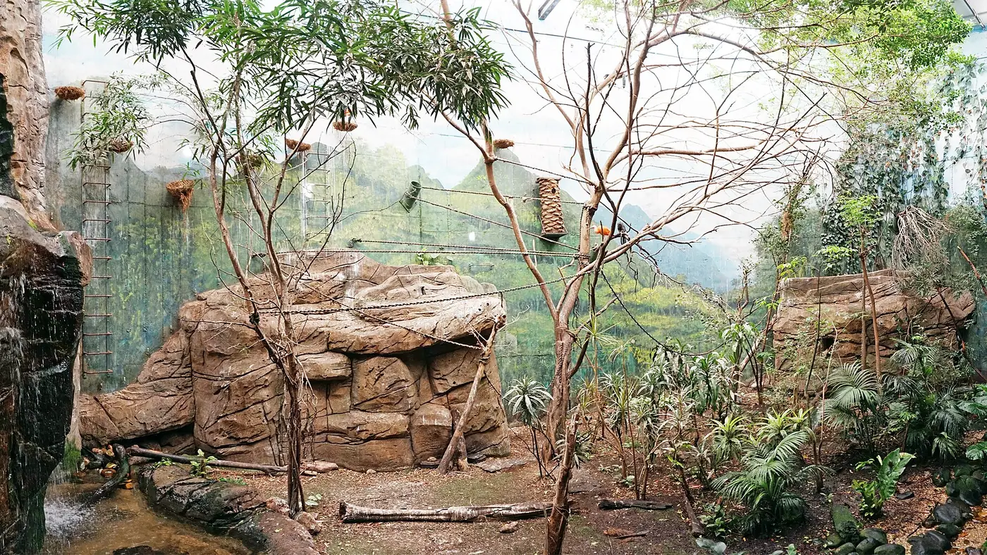 Vista del parque Faunia