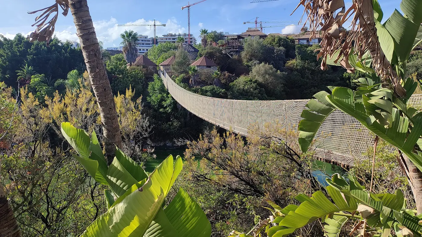 Vista del parque Selwo Aventura